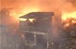 Delhi: Fire breaks out in slums near Sadar Bazar, 30 fire tenders on spot